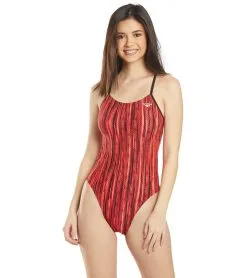 The Finals Women's Zircon Swan Back One Piece Swimsuit