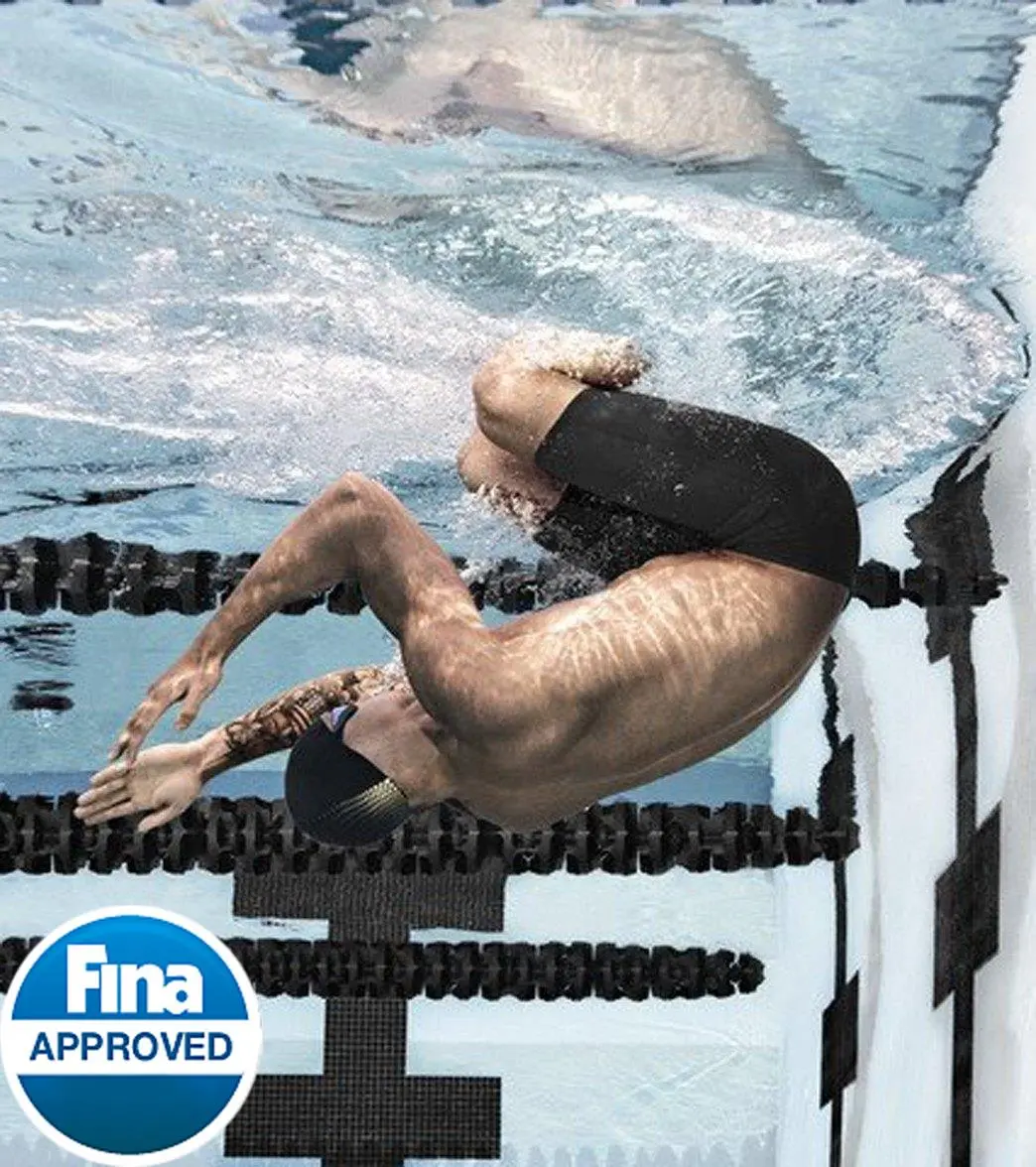 Speedo Men's Fastskin LZR Pure Valor High Waist Jammer Tech Suit Swimsuit - Image 6