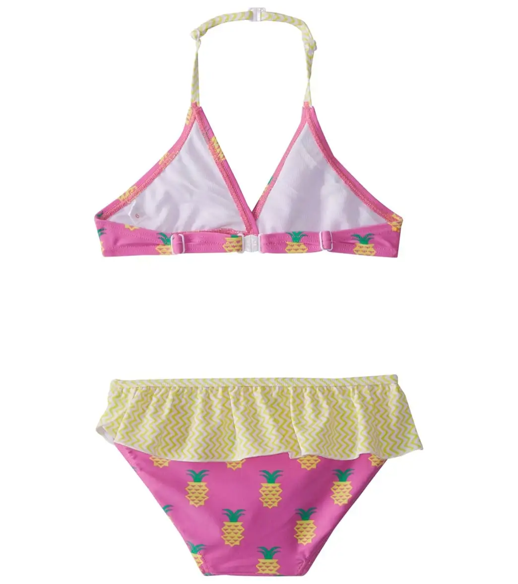 Platypus Australia Girls' Cross Over Bikini Set (Little Kid, Big Kid) - Image 2