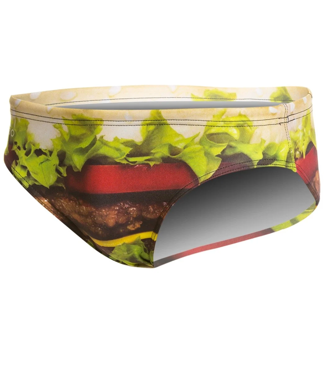 TURBO Men's Burger Water Polo Brief - Image 2