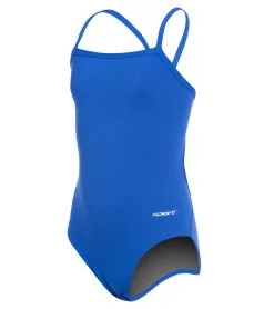 Sporti HydroLast Solid Thin Strap One Piece Swimsuit Youth (22-28)