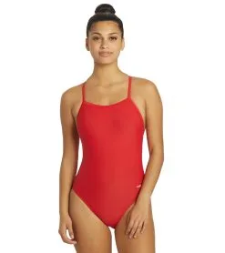 Dolfin Xtra Life Lycra Solid Female V-2 Back One Piece Swimsuit