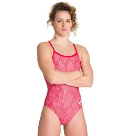Arena Women's Kikko MaxLife Light Drop Back One Piece Swimsuit