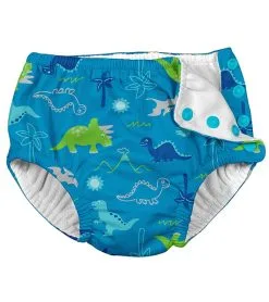 I Play. By Green Sprouts Boys' Dinosaurs Swim Diaper (Baby, Toddler)
