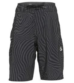 Volcom Boys' 17" Filbert Stripe Mod Boardshort (Little Kid)