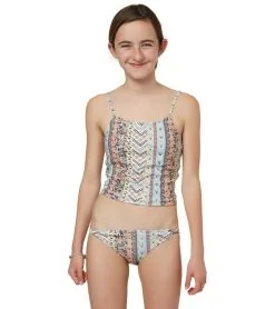 O'Neill Girls' Coco Hi Neck Tankini Set