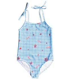 Roxy Girls' Vichy Paradise One Piece Swimsuit