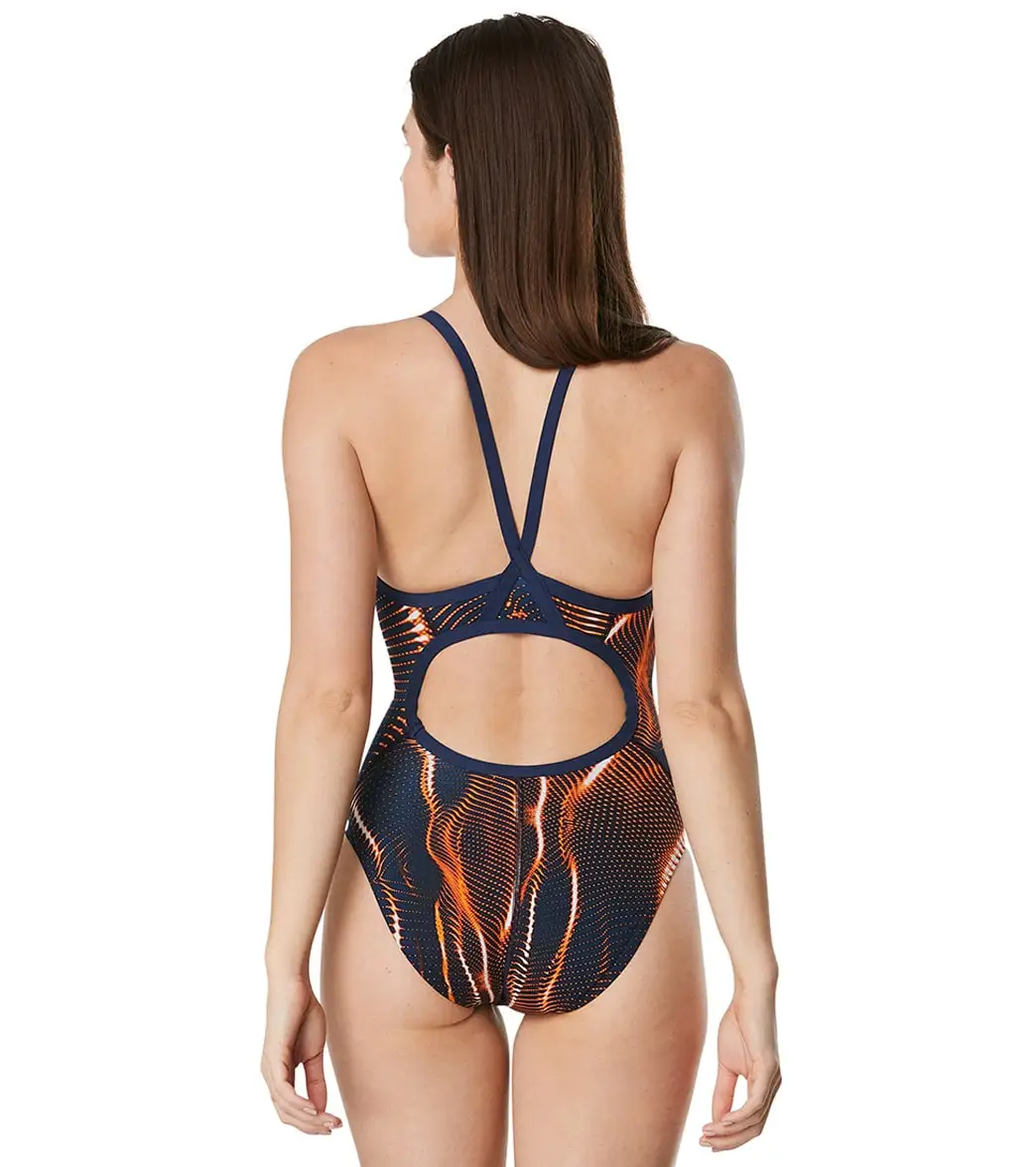 Speedo Women's Solar Boom Flyback One Piece Swimsuit - Image 3