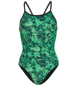 Sporti Cogent Thin Strap One Piece Swimsuit Youth (22-28)