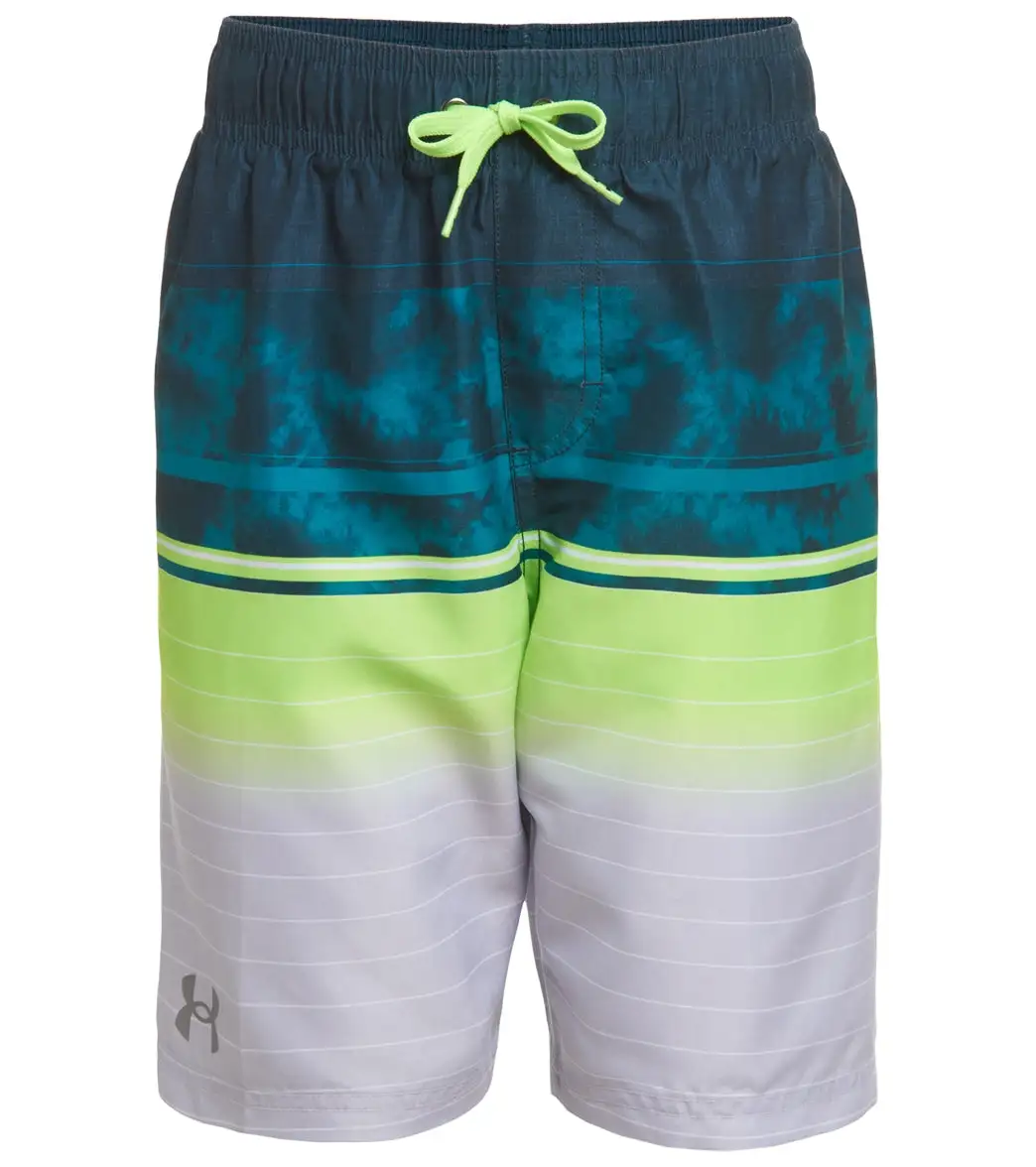 Under Armour Boys' Gradient Tie Dye Stripe Volley Short (Little Kid, Big Kid)
