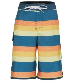 Grom Boys' Striper Boardshort (Little Kid, Big Kid)