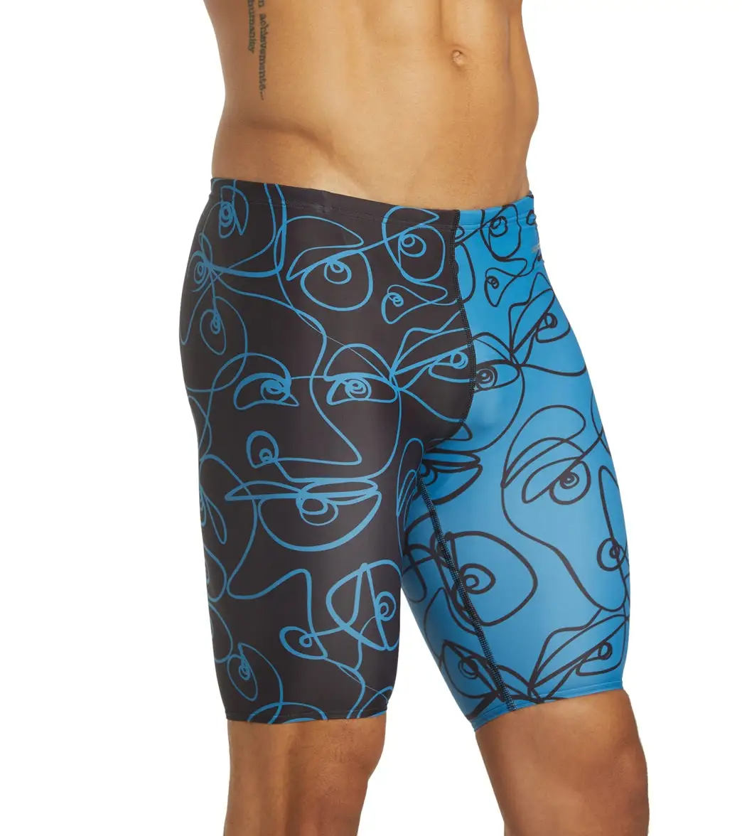 Sporti X ALILscribble Limited Edition Divide Jammer Swimsuit - Image 11