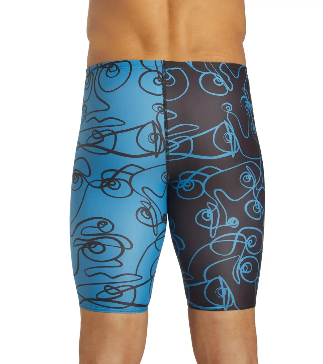 Sporti X ALILscribble Limited Edition Divide Jammer Swimsuit - Image 12