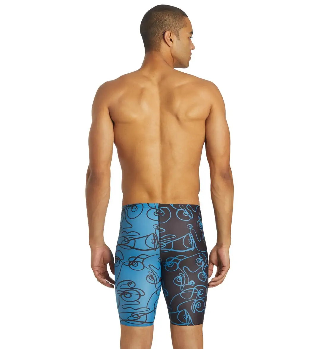 Sporti X ALILscribble Limited Edition Divide Jammer Swimsuit - Image 7