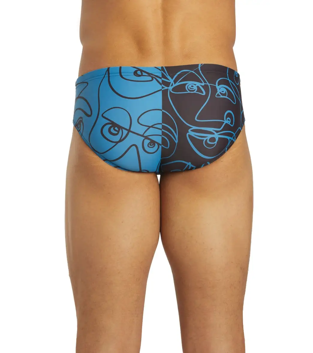 Sporti X ALILscribble Limited Edition Divide Brief Swimsuit - Image 10