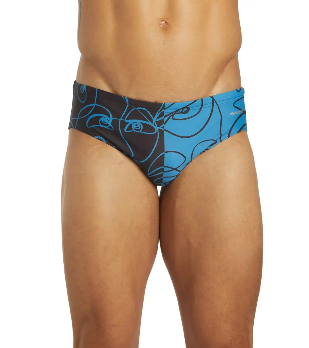 Sporti X ALILscribble Limited Edition Divide Brief Swimsuit - Image 8