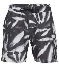 Volcom Men's 17" Echo Leaf Stoney Swim Trunks
