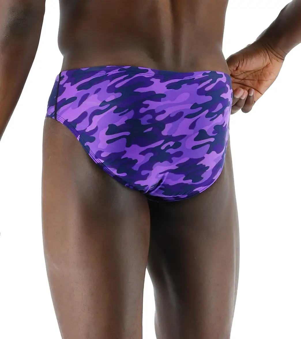 TYR Men's Camo Racer Brief Swimsuit - Image 3