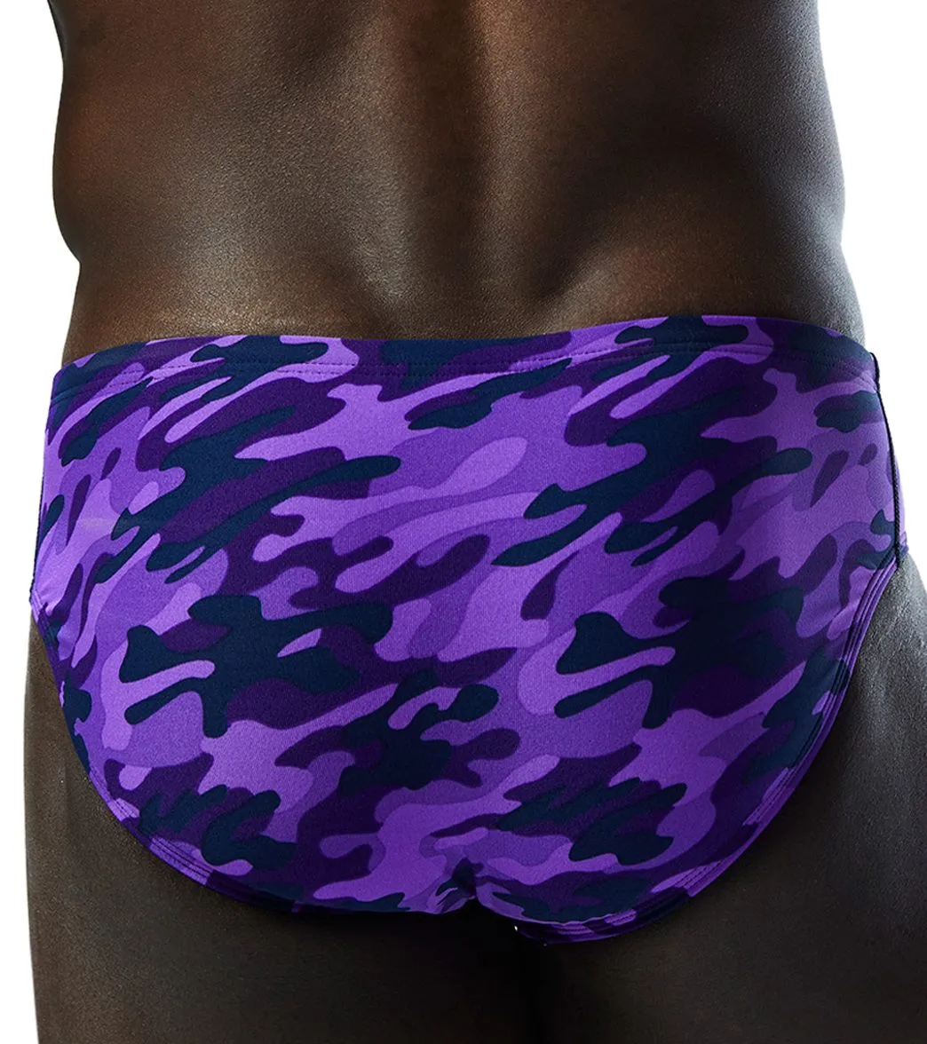 TYR Men's Camo Racer Brief Swimsuit - Image 8