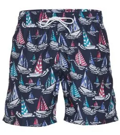 Trunks Surf & Swim Co. Men's Marine Sano Swim Trunks