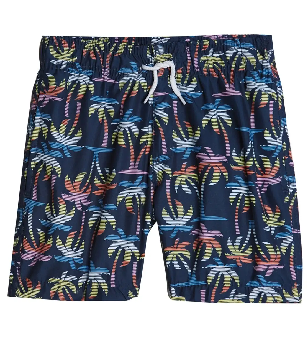 Trunks Surf & Swim Co. Boys' Colorblock Camp Shirt & Swim Trunks Set (Big Kid) - Image 5