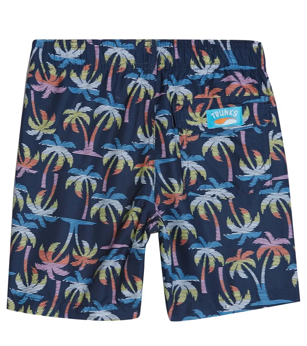 Trunks Surf & Swim Co. Boys' Colorblock Camp Shirt & Swim Trunks Set (Big Kid) - Image 6