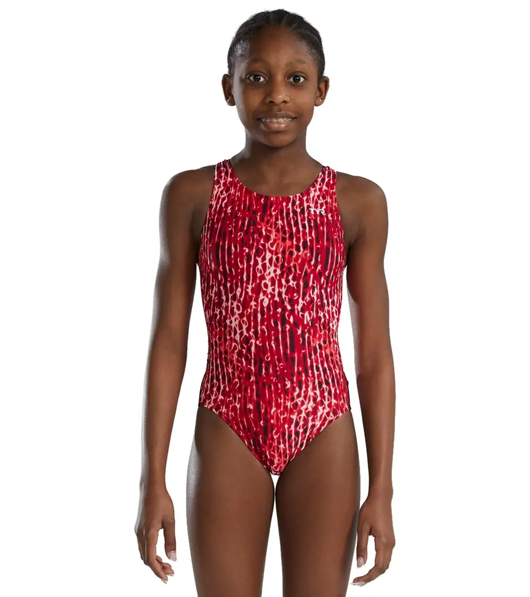 TYR Girls' Atolla Maxfit One Piece Swimsuit