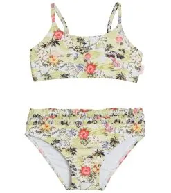 Seafolly Girls' Coast To Coast Two Piece Bikini Set (Baby, Toddler, Little Kid)