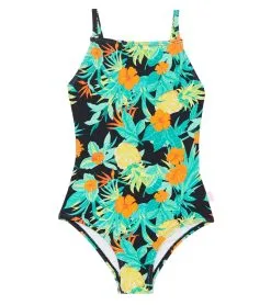 Seafolly Girls' Tropical Nights One Piece Swimsuit (Big Kid)