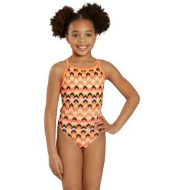 Sporti HydroLast Arrowhead Thin Strap One Piece Swimsuit Youth (22 - 28)