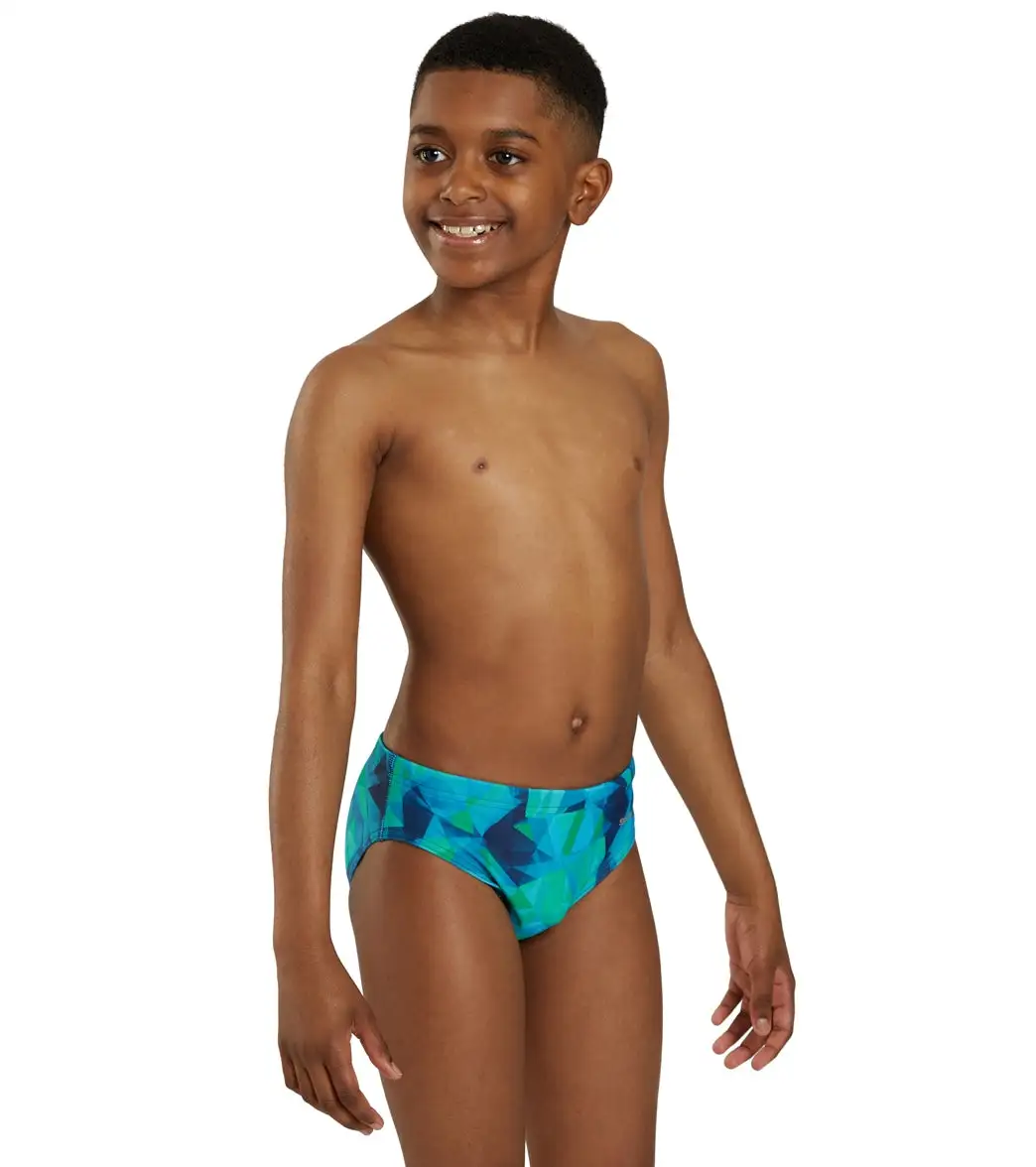 Sporti Fractalicious Swim Brief Swimsuit Youth (22 - 28) - Image 3