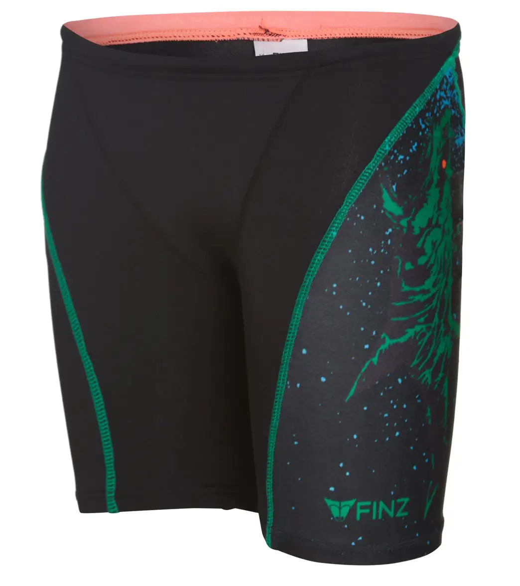 FINZ Boys' Shark Splice Jammer Swimsuit (Little Kid, Big Kid)
