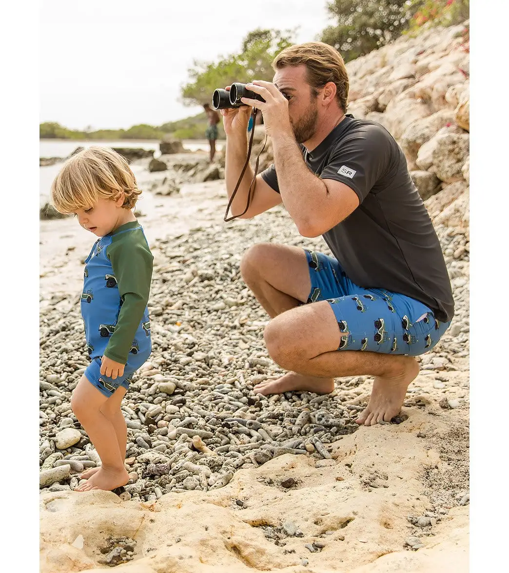 Snapper Rock Men's Surf Safari Swim Trunks - Image 3