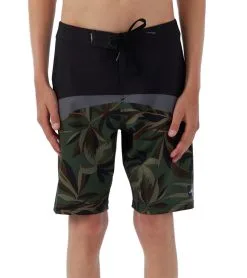 O'Neill Boys' 17" Hyperfreak Tech Block Board Shorts (Big Kid)