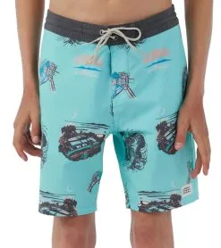 O'Neill Boys' 16" Rail To Rail Cruzer Board Shorts (Big Kid)
