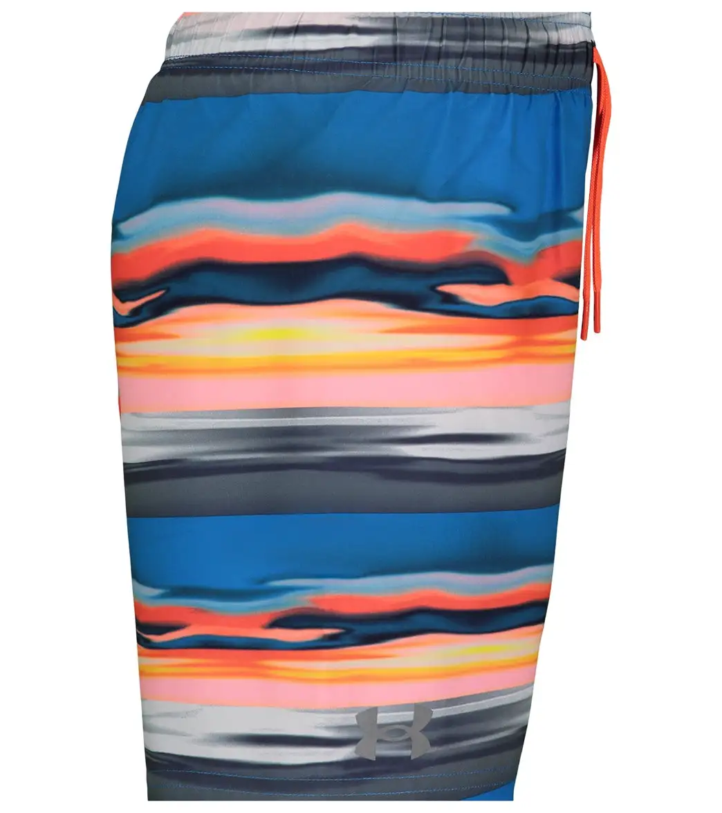 Under Armour Boys' UA Serenity Stripe Volley Shorts (Little Kid) - Image 2