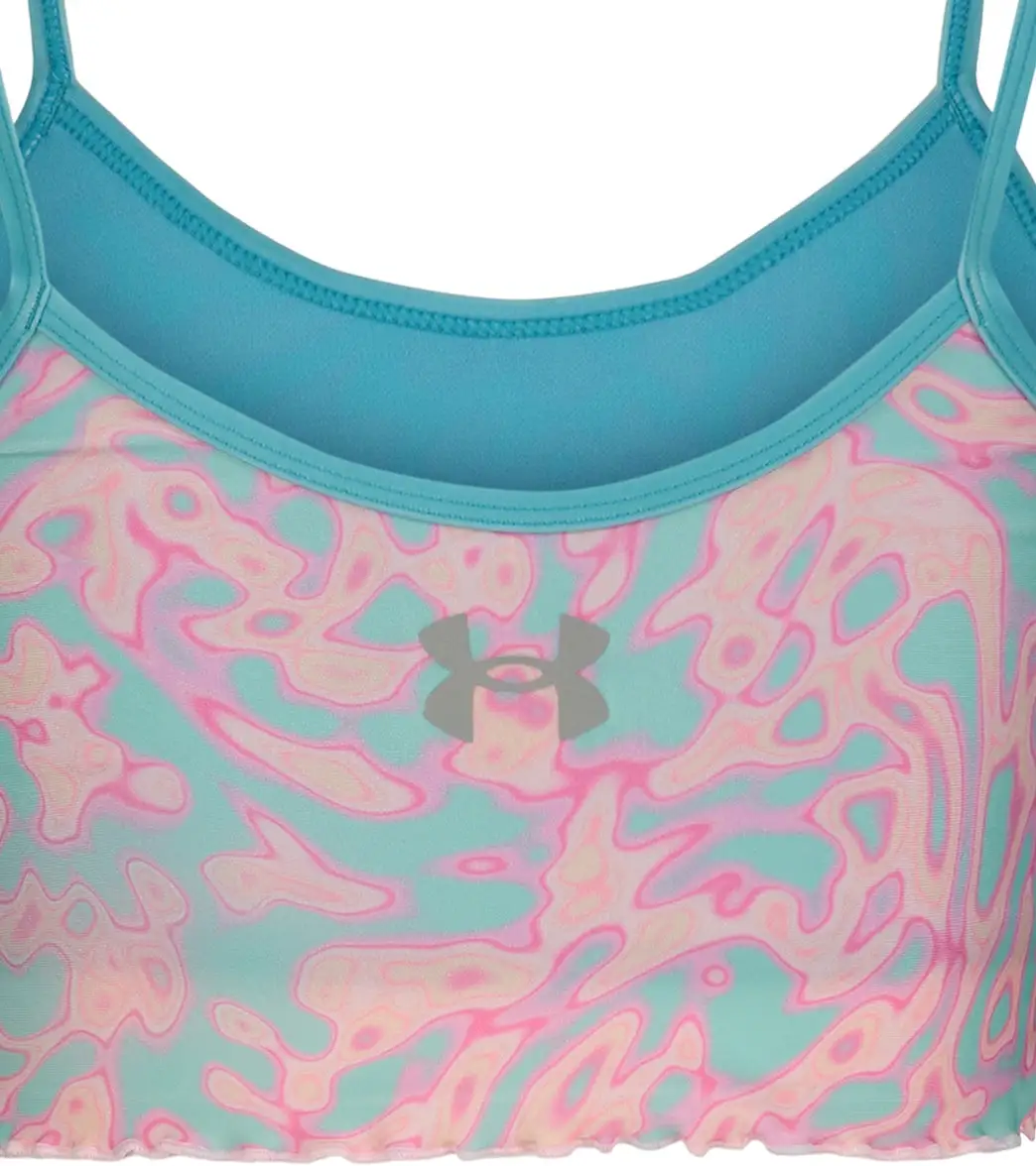 Under Armour Girls' UA Lave Pool Two Piece Midkini Set (Big Kid) - Image 2