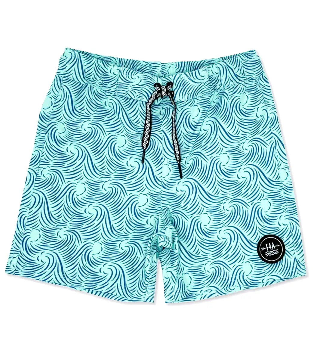 Feather 4 Arrow Boys' Peaks Board Shorts (Toddler, Little Kid, Big Kid)