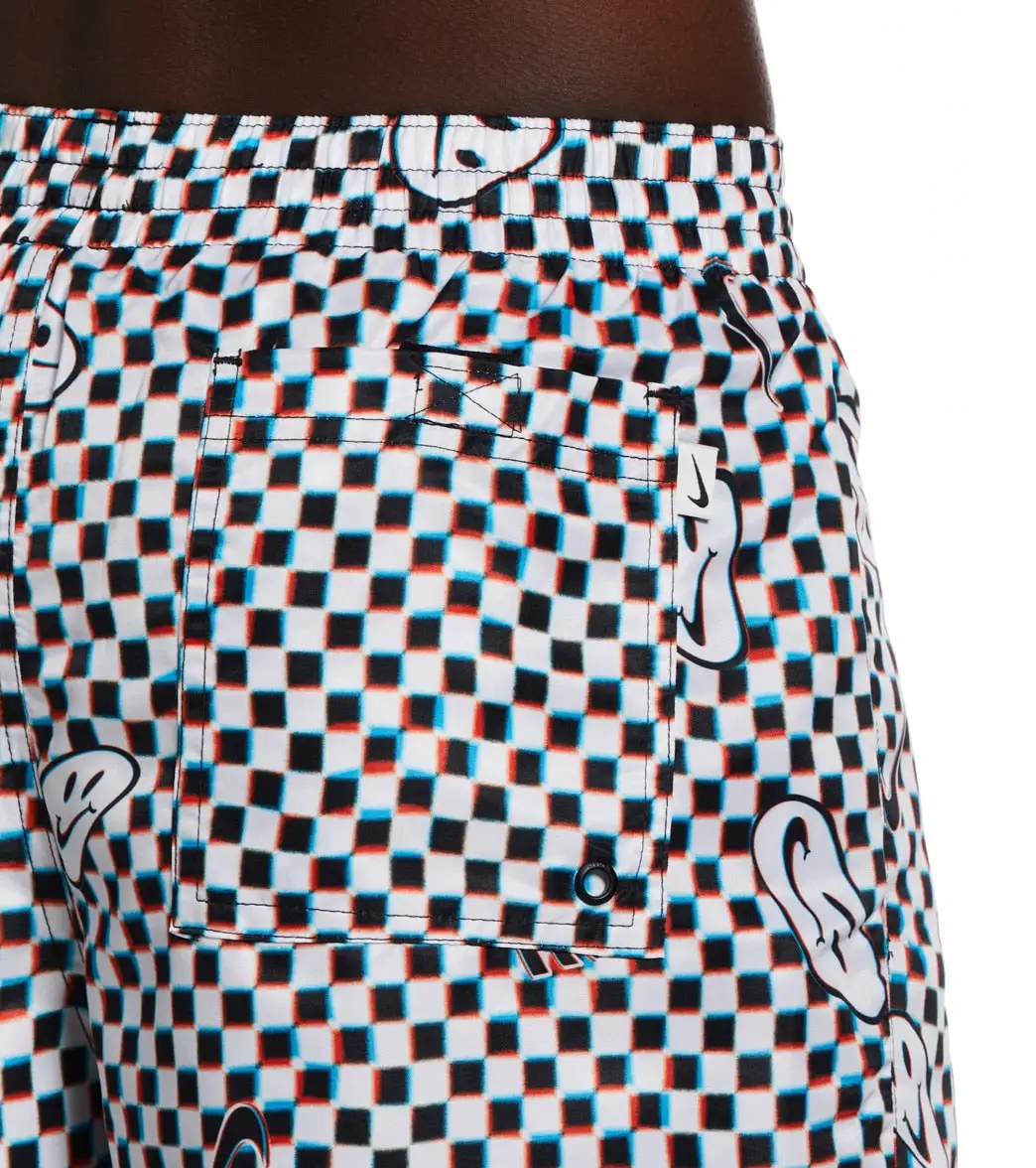 Nike Men's Smiles Check Swim Trunks - Image 5