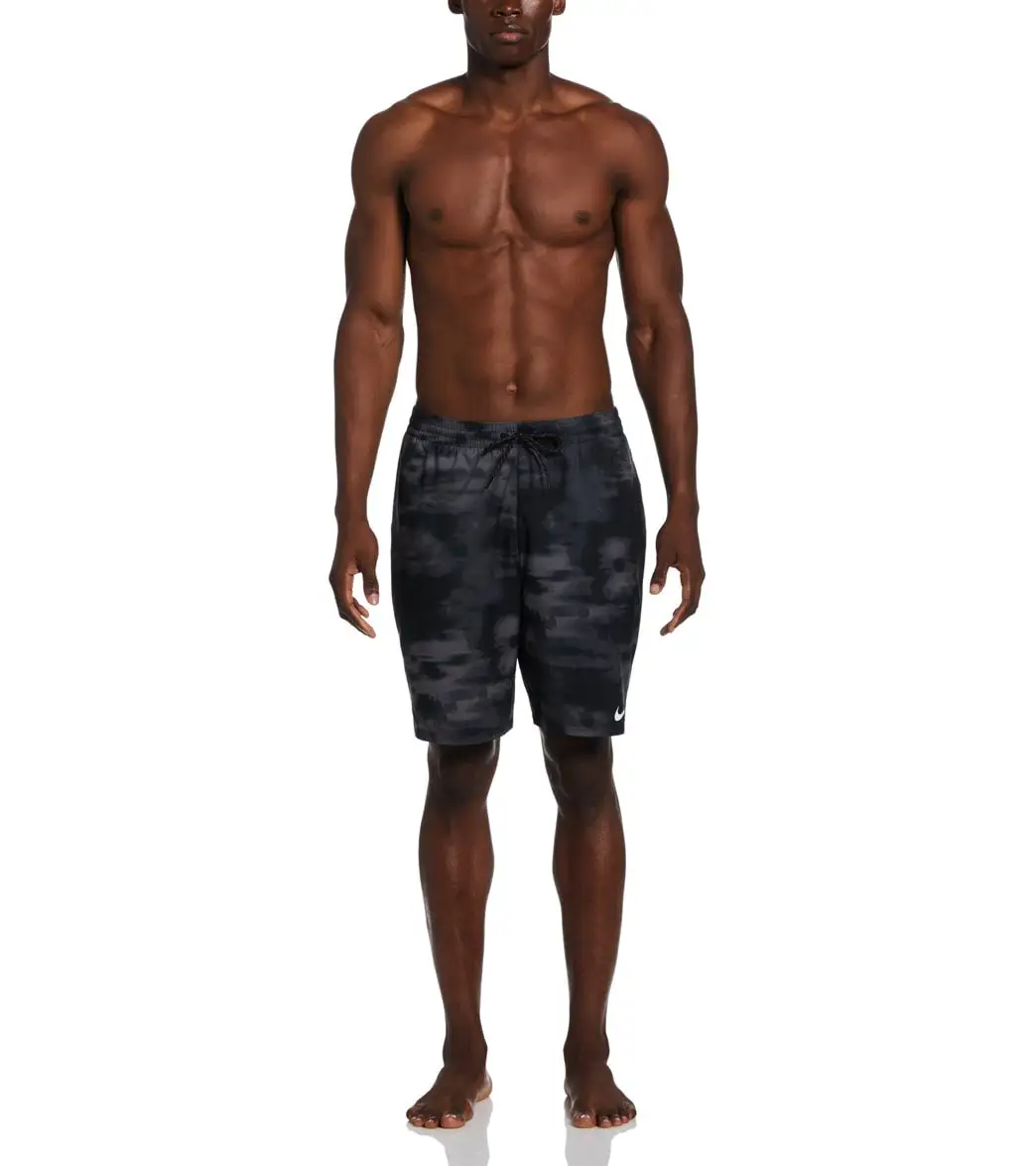 Nike Men's Floral Fade Swim Trunks - Image 4