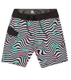 Volcom Boys' Flamingbros Mod Board Shorts (Big Kid)